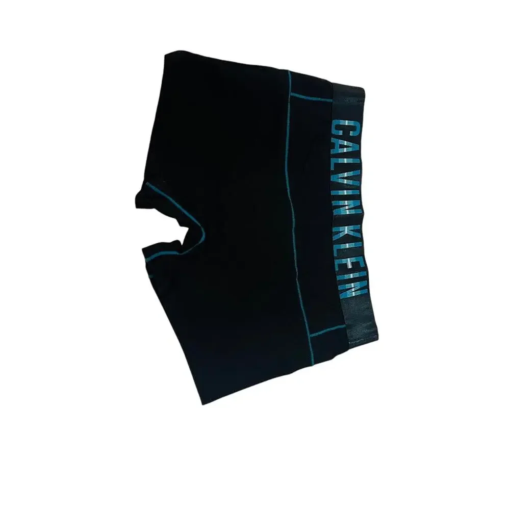NEW!  Calvin Klein 3-Pack Modern Structure Boxer Briefs, BLK/BLUE‎ LARGE